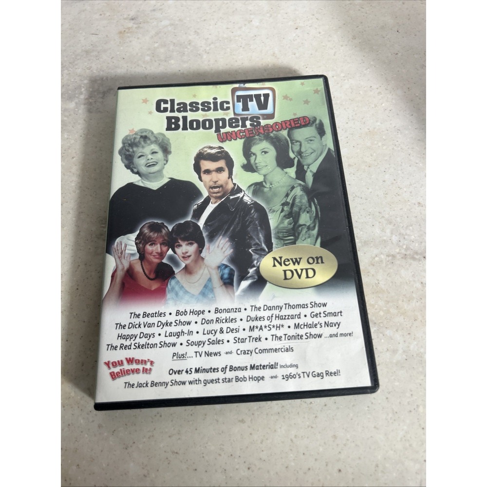 Classic TV Bloopers Uncensored (DVD)